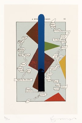 Lot 66 - Tom Phillips (b.1937) Four lithographs from a...