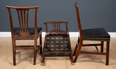 Lot 43 - A matched set of six George III and later...