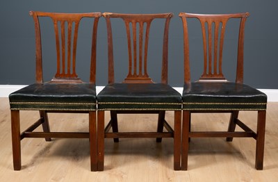Lot 43 - A matched set of six George III and later...