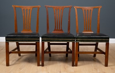 Lot 43 - A matched set of six George III and later...