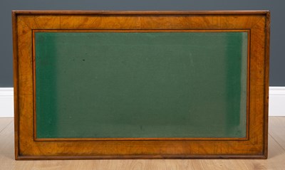 Lot 44 - A Victorian olive wood tray complete with...