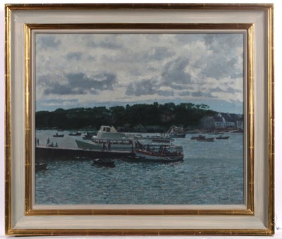 Lot 131 - Christopher Sanders (1905-1991) Boats in...