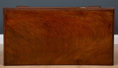 Lot 49 - A mid 19th century mahogany cabinet with two...