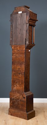 Lot 48 - A George III burr walnut cased eight day...