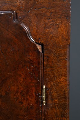 Lot 48 - A George III burr walnut cased eight day...