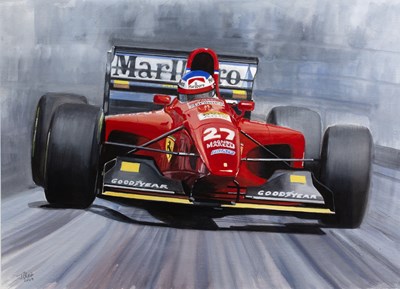 Lot 283 - John Blair (20th century) Formula One racing...