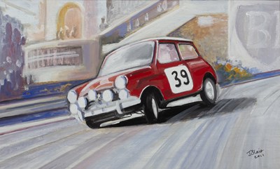 Lot 283 - John Blair (20th century) Formula One racing...