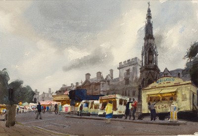 Lot 250 - John Newberry (b.1934) St Giles Fair, Oxford,...