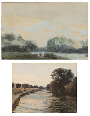 Lot 254 - John Newberry (b.1934) Sunset, St Helen's,...
