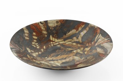 Lot 674 - Sutton Taylor (b.1943) Footed bowl lustre...
