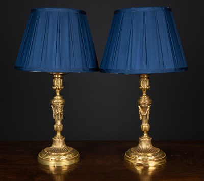 Lot 196 - A pair of 19th century Louis XVI design...