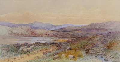 Lot 276 - Rosa Muller (act.1861-1901) A mountain...