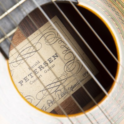 Lot 119 - A Harold Petersen Concert Guitar Model B, the...