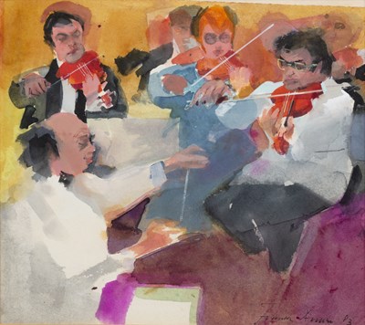 Lot 128 - Frank Archer (1912-1995) Concert with Itzhak...