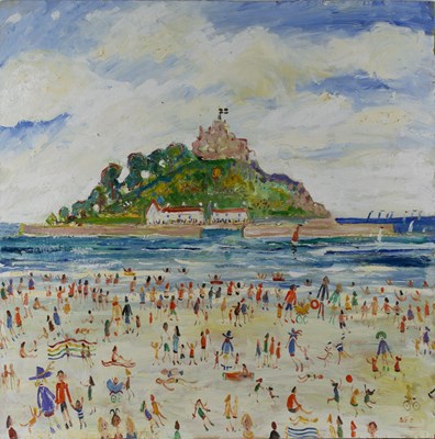 Lot 296 - Simeon Stafford (b.1956) 'St Michael's Mount',...