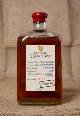 Lot 486 - A single bottle of Sykes and Co Ltd "Crown Vat"...