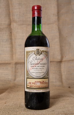 Lot 487 - A bottle of Chateau Rawzan Gassis Margaux 1969.