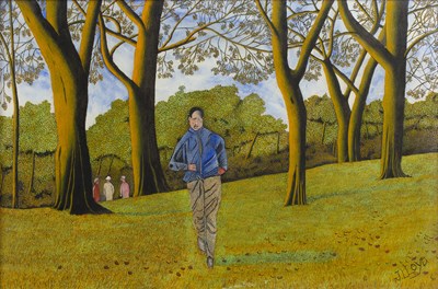 Lot 302 - James Lloyd (1905-1974) The Jogger, signed,...