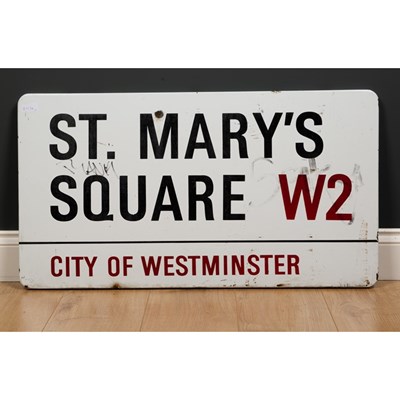 Lot 587 - St Mary's Square W2, an enamelled City of...