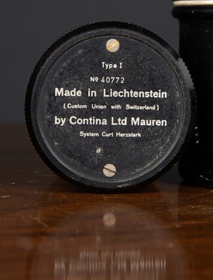 Lot 35 - A Curta Calculator Type I, c.1959, with tin case