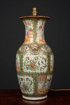 Lot 19 - A decorative table lamp constructed from a...