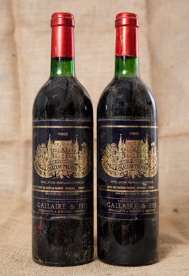 Lot 488 - Two bottles of Chateau Palmer 1983 (2)