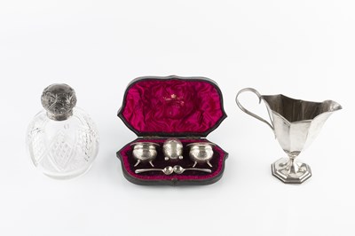 Lot 866 - A collection of silver, comprising an...