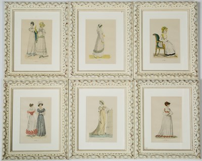 Lot 219 - A set of seventeen decorative fashion prints...