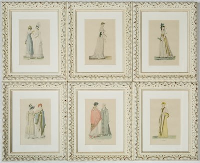 Lot 219 - A set of seventeen decorative fashion prints...