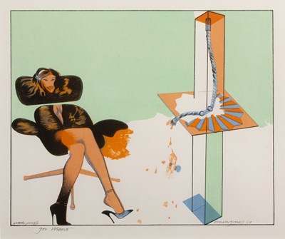 Lot 138 - Allen Jones (b.1937) Young Woman Contemplating...