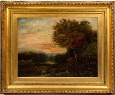 Lot 339 - 19th Century English School, Sunset over...