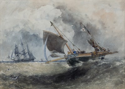 Lot 354 - William Roxby Beverley (1811-1889) Shipping in...