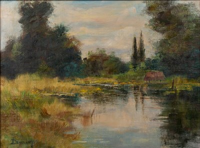 Lot 368 - Ronald Ossory Dunlop (1894-1973) The Pond,...