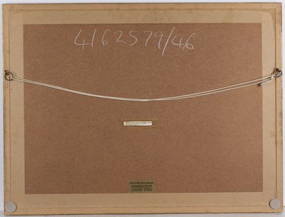 Lot 328 - William J Bolton (1816-1884) A village ford,...