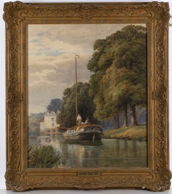 Lot 331 - Godfrey Young (19th century) 'Mill on the Bure,...