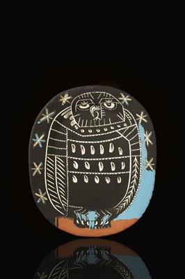 Lot 796 - Pablo Picasso (1881-1973) Hibou Mat (A.R. 284),...