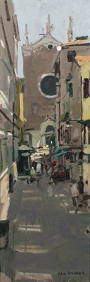 Lot 398 - Ken Howard (b.1932) Light Effect in Calle...