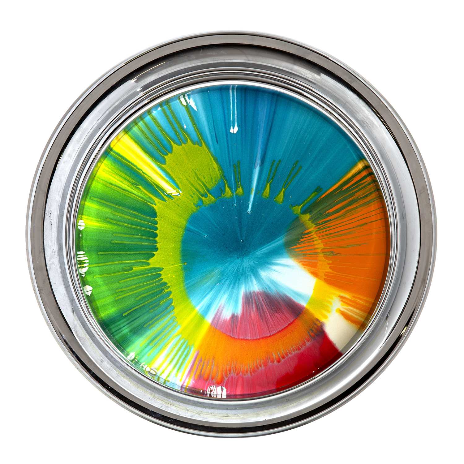 Lot 397 - Damien Hirst (b.1965) Spin Painting signed (to...