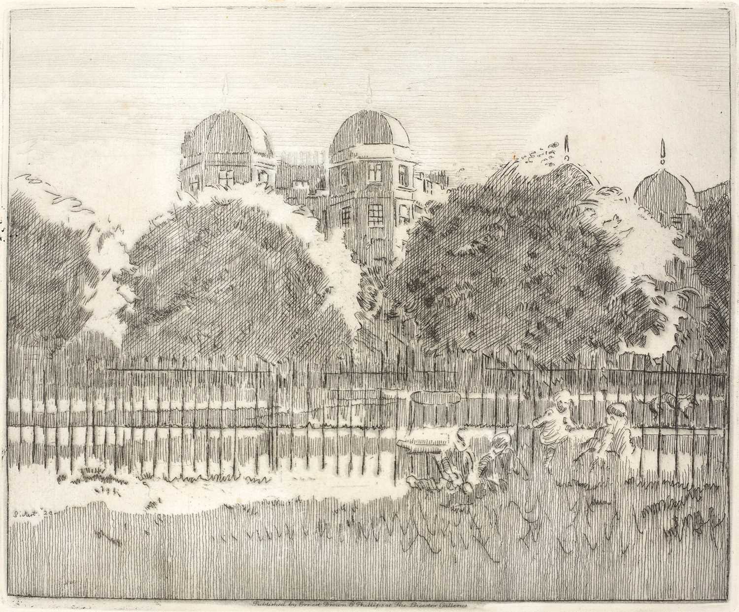 Lot 66 - Walter Sickert Sussex Palace, Regents Park,...