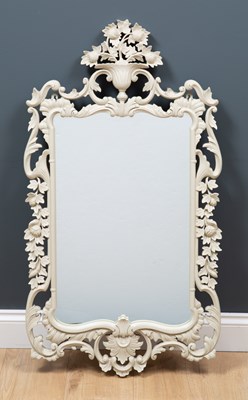 Lot 250 - A grey painted contemporary Georgian style...