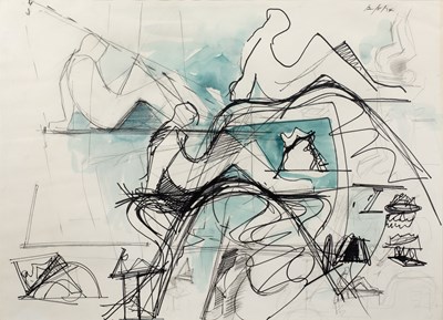 Lot 454 - Peter Thursby (1930-2011) Study for Sculpture,...