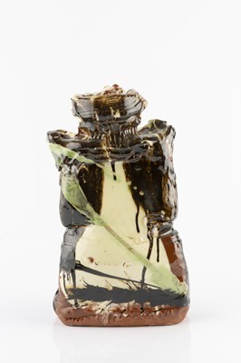 Lot 578 - Dylan Bowen (b.1967) Bottle slipware signed...