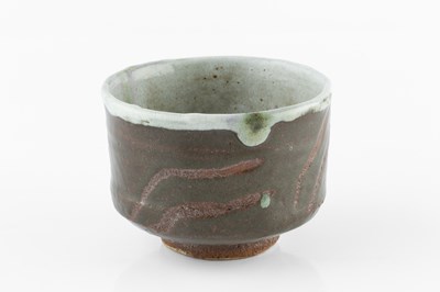 Lot 684 - William Marshall (1923-2007) Chawan dark iron...