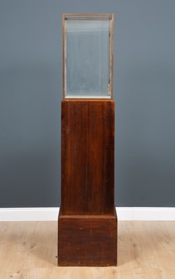 Lot 342 - A five glass display cabinet on two-tiered...