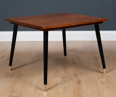 Lot 273 - A 20th century rectangular coffee table, the...