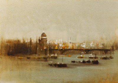 Lot 244 - Anthony Robert Klitz (1917-2000) London from...