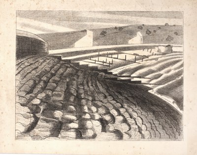 Lot 51 - Paul Nash (1889-1946) The Strange Coast, 1920...