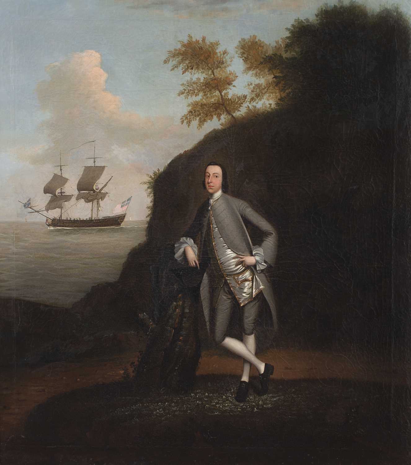 Lot 452 - Richard Wright (c.1723-c.1775) Portrait of a...