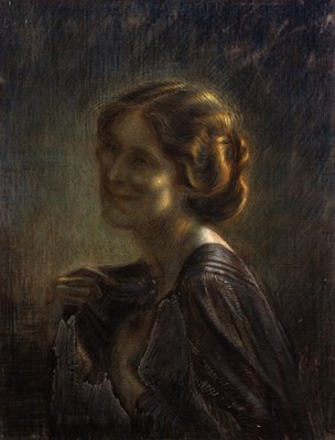 Lot 413 - Agatha Walker (1888-1980) Portrait of Lucy...