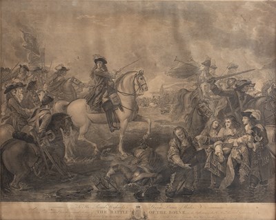 Lot 73 - John Hall after Benjamin West The Battle of...